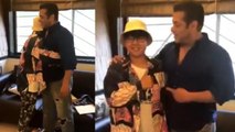 Salman Khan gives warm hug to his fan from China; Watch Video | FilmiBeat