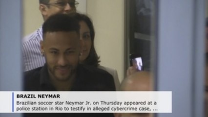 Neymar testifies in alleged cybercrime case amid rape allegation