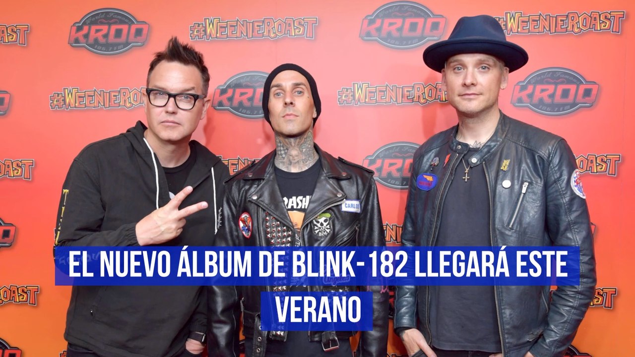 El nuevo álbum de Blink 182 llegará este verano
