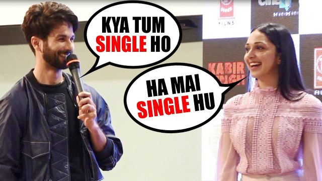 Shahid Kapoor FLIRTING With Kiara Advani At the Song Launch Of MERE SOHNEYA FROM
