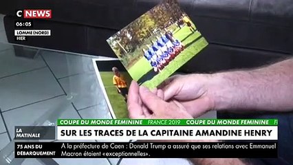Portrait d'Amandine Henry capitaine de l'équipe de France Féminine de foot