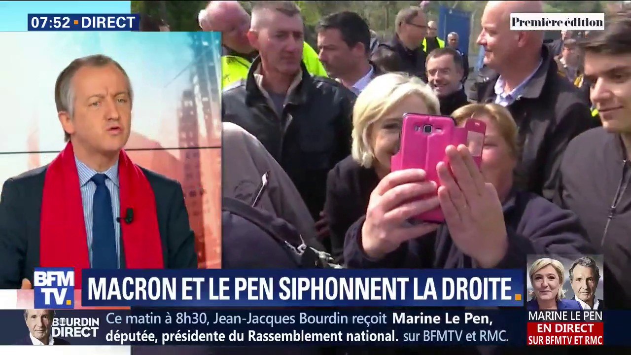 L'édito de Christophe Barbier: La seule solution de Marine Le Pen, "c'est de continuer à vider Les Républicains."