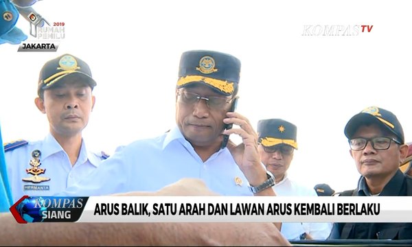 Antisipasi Arus Balik, Satu Arah dan Lawan Arus Kembali Berlaku