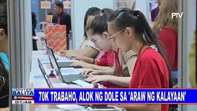 70K trabaho, alok ng DOLE sa 'Araw ng Kalayaan'