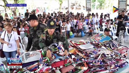 Download Video: 'Bag Palit Plastic' project, inilunsad ng PNP-CARAGA