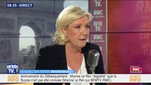 Marine Le Pen juge 