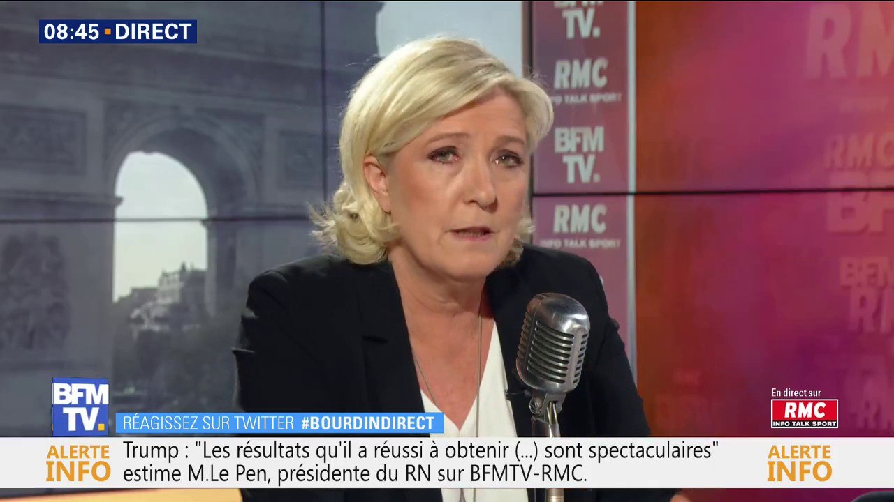 Marine Le Pen: "Les LR, je ne sais pas ce que c'est, je ne sais pas ce qu'ils portent comme idées politiques"
