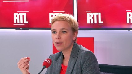 "Je ne demande pas le retrait de Mélenchon mais un changement de ligne", dit Autain sur RTL