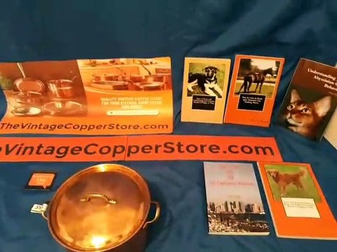 Vintage Metal Copper and Brass Cooking Pot, Pan, Kitchen Decor, Hanging Decor