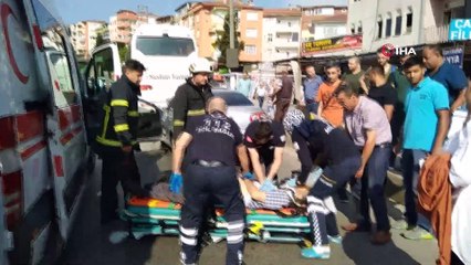 Direksiyon başında kalp krizi geçiren sürücü otobüse arkadan çarparak hayatını kaybetti