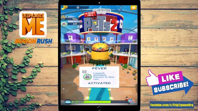 Despicable Me: Minion Rush - Dancer Minion Costume Open 2 Pet Shop Prize Pods