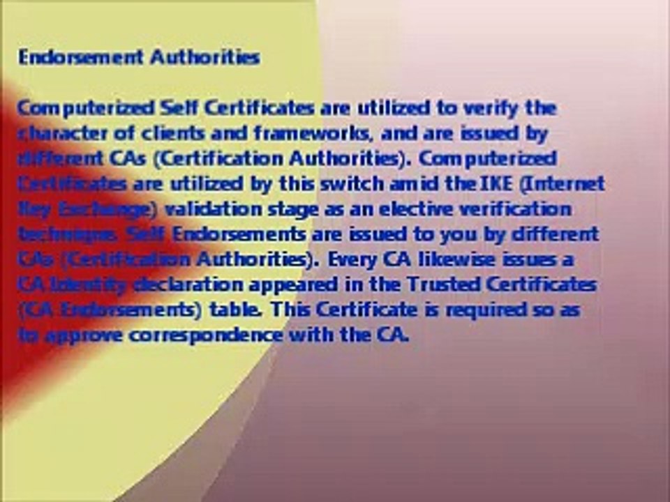 Certificate Authorities DGFV338 ProSafe Wireless ADSL Modem VPN Firewall Router