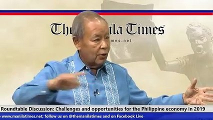 Roundtable discussion:  Challenges and opportunities in the Philippine economy in 2019