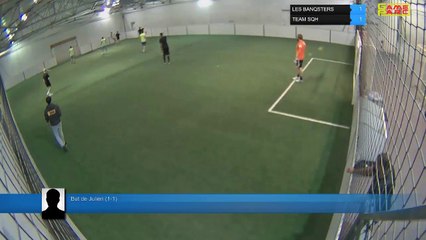 But de Julien (1-1) - LES BANQSTERS Vs TEAM SQH - 06/06/19 20:00 - LIGUE 1  - Poitiers Game Parc