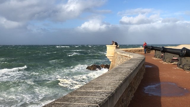 La tempête Miguel aux Sables