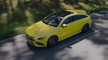 The new Mercedes-AMG CLA 35 4MATIC Shooting Brake Highlights
