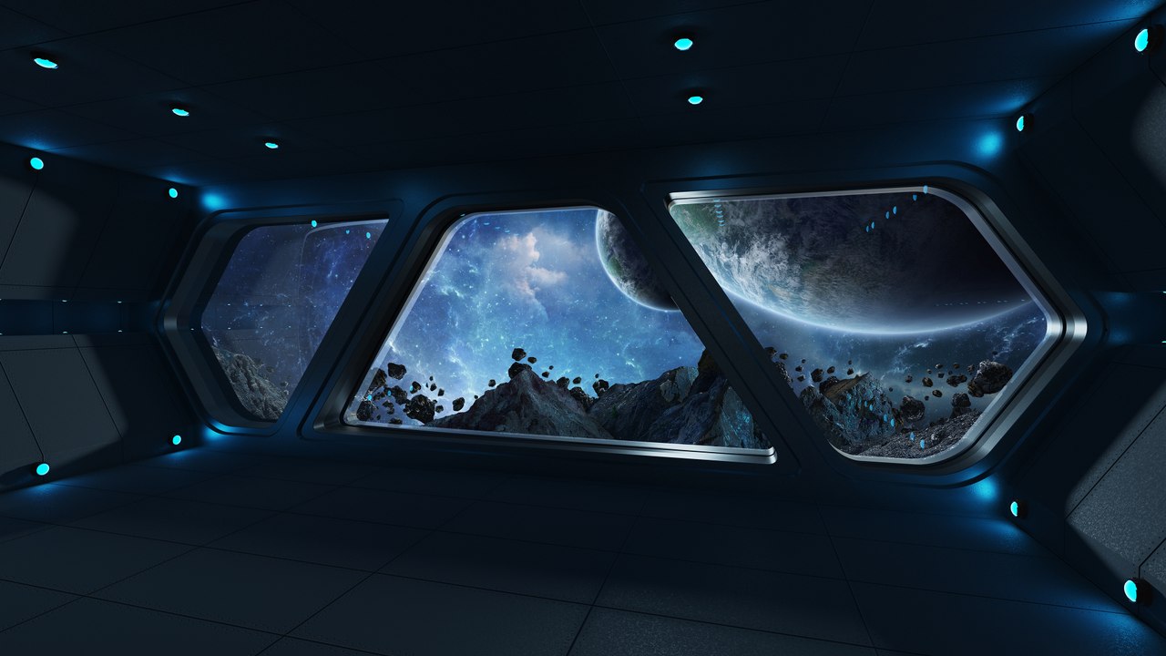 Spaceship Flight - Deep Bass WHITE NOISE | 10 HOURS - for Study, Homework, Deep Sleep, Offices and SPA, Relaxing White Noise