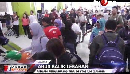Stasiun Gambir Siapkan Kereta Tambahan