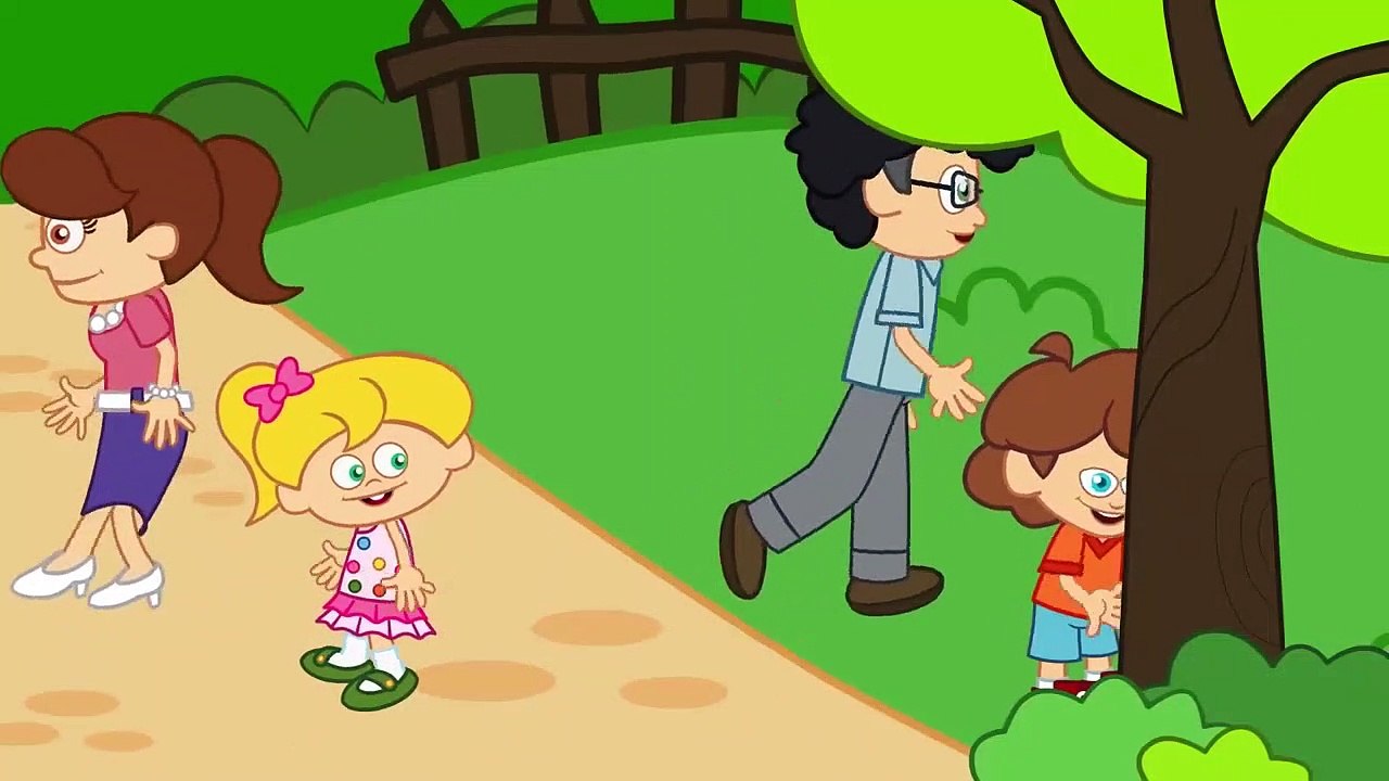 Fingers Family -comptine anglaise populaire - apprendre l'anglais en chantant avec les