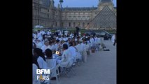 Cette année, le dîner en blanc de Paris a été chamboulé