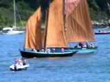 La Semaine du Golfe a Vannes, c'est 1 400 bateaux qui tirent des bords dans tout le Golfe du Morbihan.