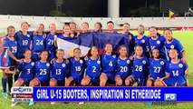 Girl U-15 booters, inspiration si Etheridge