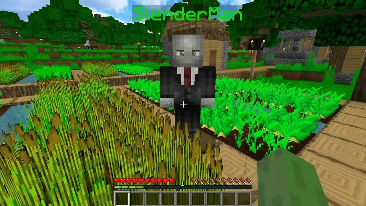 SlenderMan  MÙA HÈ CỦA NOOB T2 ANH DA XANH VÀ NOOB BẮT ĐƯỢC CUA HOÀNG ĐẾ KHỔNG LỒ TRONG MINECRAFT