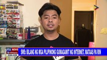 SWS: Bilang ng mga Pilipinong gumagamit ng internet, mataas pa rin