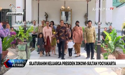 Silaturahim Keluarga Presiden Jokowi-Sultan Yogyakarta