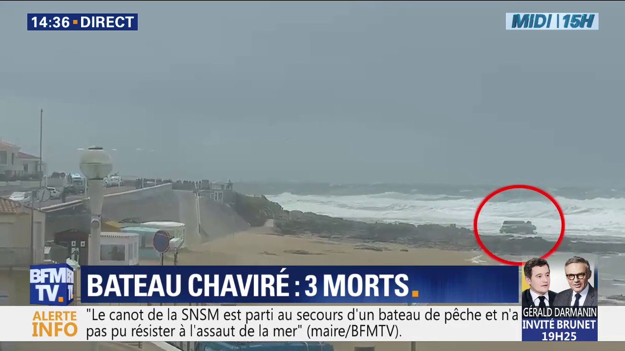 Sables -d'Olonne: "La mer est un élément incontrôlable", pour Annick Billon (Sénatrice Union Centriste de Vendée)