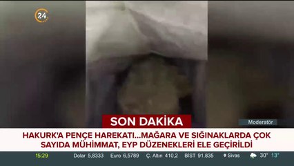 Pençe harekatından yeni görüntüler