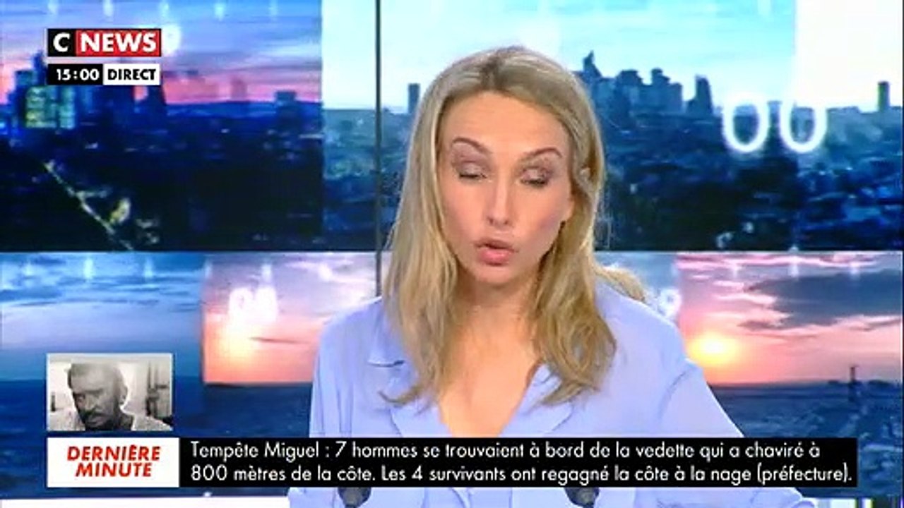 Tempête Miguel: Un bateau de la SNSM chavire au...