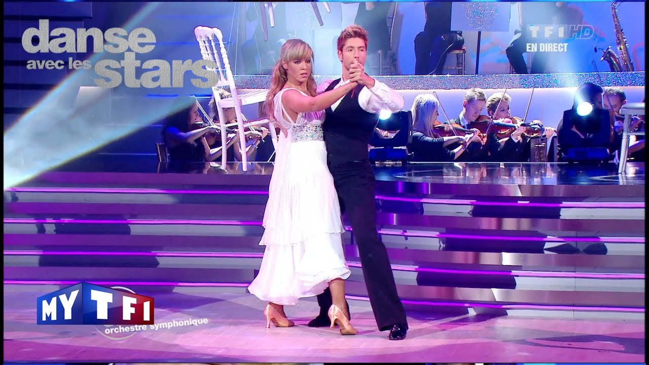 DALS S03 - Un tango avec Chimène Badi et Julien Brugel sur "En apesanteur" (Calogero)