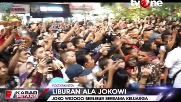 Kunjungan ke Yogyakarta, Jokowi Ajak Jan Ethes Main ke Mal