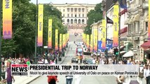 Moon's visits to Finland, Norway and Sweden focused on innovative growth, peace and inclusivity
