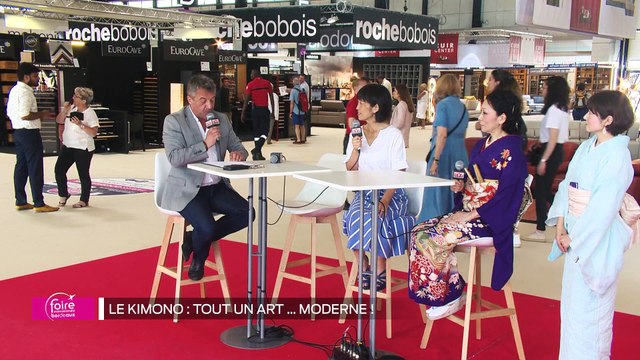 Emission spéciale foire : Le kimono : Tout un art ...moderne !