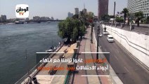 هدوء تام بمحيط كوبري قصر النيل عقب انتهاء احتفالات العيد