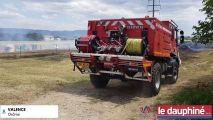 Incendie le long de la Lacra à Valence