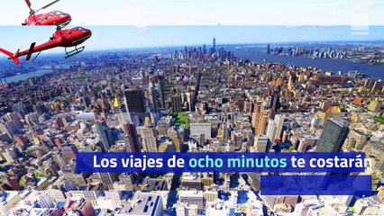 Uber estrenará paseos en helicóptero en Nueva York