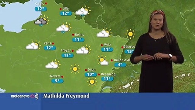 Le temps ce samedi : nuages, éclaircies et quelques averses