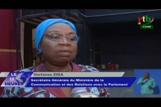 RTB/Rencontre entre le Ministère de la communication et les agents de RTB et de Sidwaya