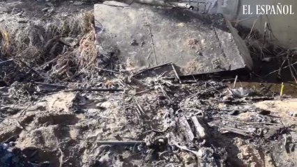 Así quedó el lugar del accidente de Reyes