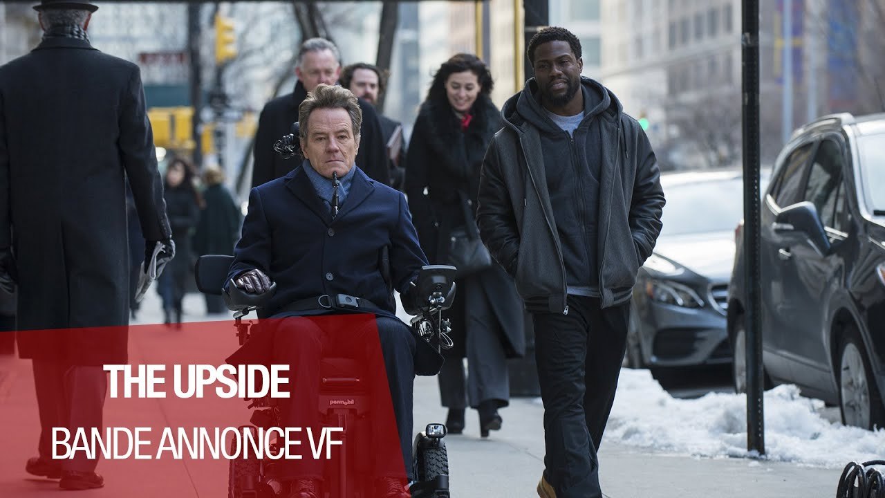 The Upside Bande annonce VF (Comédie 2019) Kevin Hart, Bryan Cranston