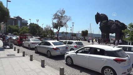 Tatilciler dönüş yolunda