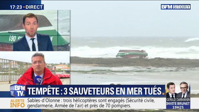 Les quatre sauveteurs de la SNSM qui ont survécu sont des miraculés