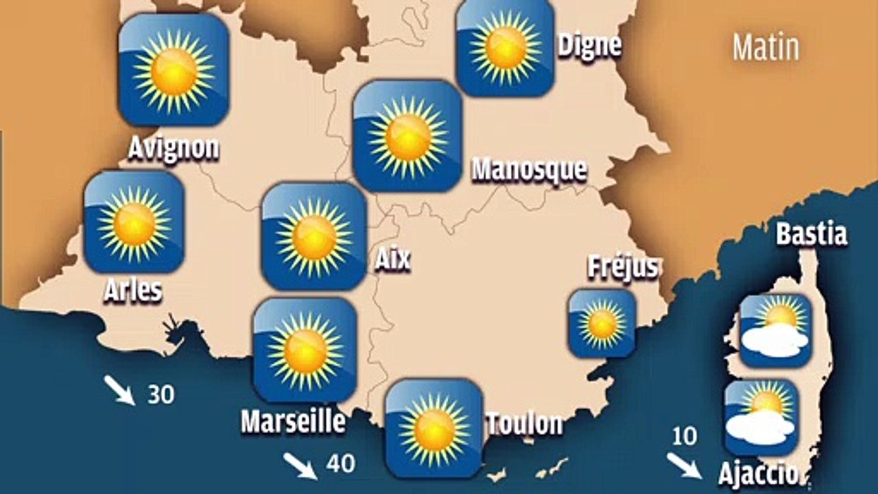 Météo en Provence : un beau début de week-end