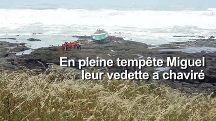 Tempête Miguel: trois sauveteurs périssent en mer