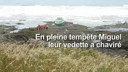 Tempête Miguel: trois sauveteurs périssent en mer
