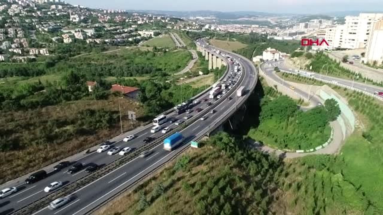 KOCAELİ TEM otoyolu bayram dönüşü trafiği- ek