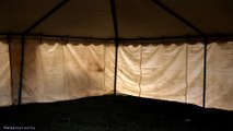 Rain on TENT - SPA Version | 24 HOURS, 4K, for Sleep & Relaxation, Rain